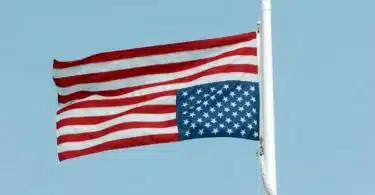 American Flag Upside Down