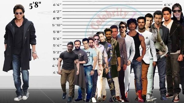 Shahrukh Khan Height