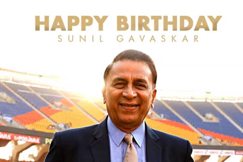 Sunil Gavaskar Age