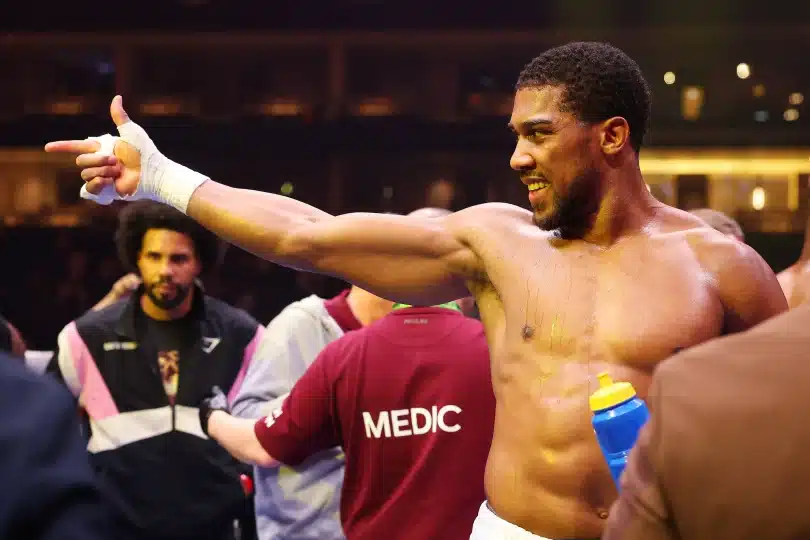 VIDEO: Anthony Joshua knocked out Francis Ngannou — citiMuzik