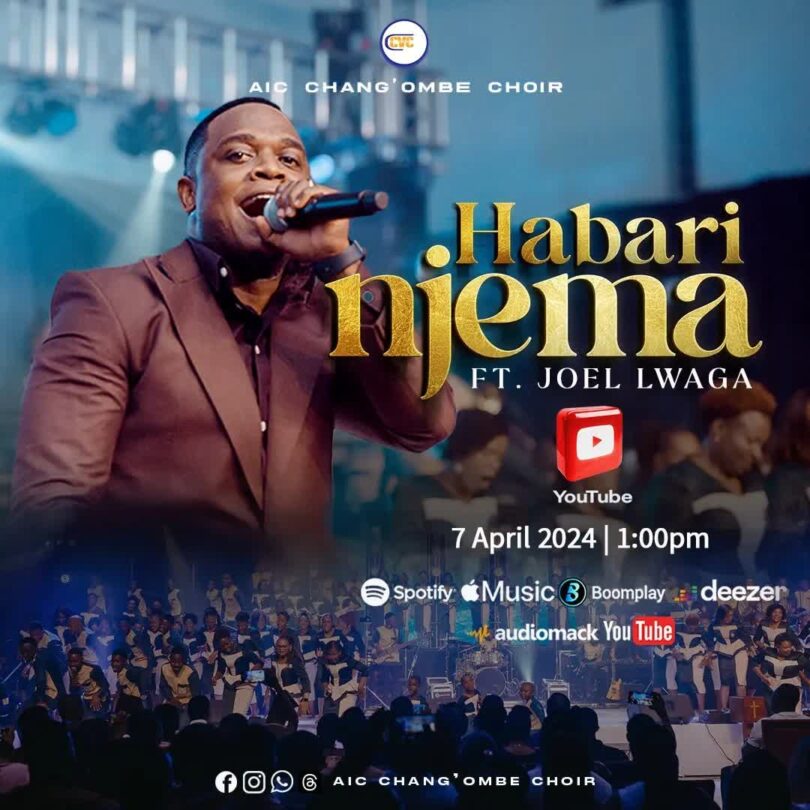 AUDIO AIC Chang'ombe Choir (CVC) Ft. Joel Lwaga - HABARI NJEMA MP3 DOWNLOAD