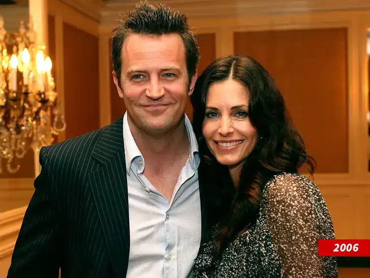 Courteney Cox Says Matthew Perry Still Visits Her 7 Months After His Death