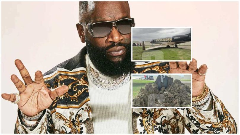 Rick Ross Jokingly Blames Drake After Private Jet Crash-Lands in Dallas