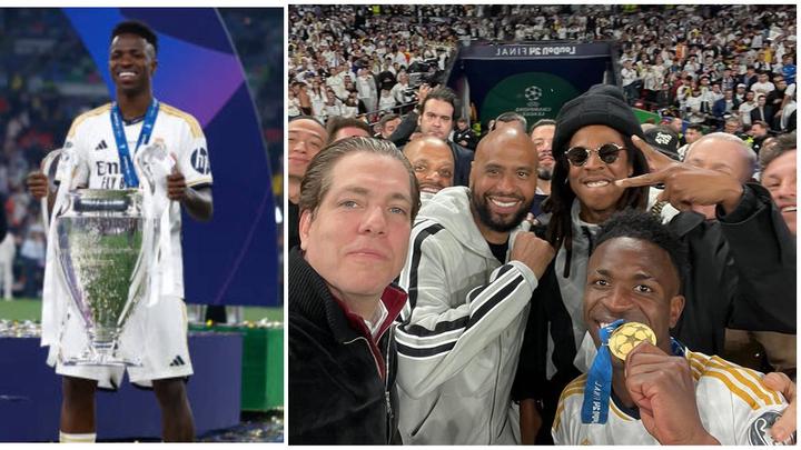 JAY-Z Snags Selfie with Real Madrid Star Vinicius Jr. After Champions League Win