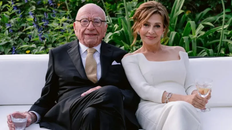 Media tycoon Rupert Murdoch 93, marries for fifth time