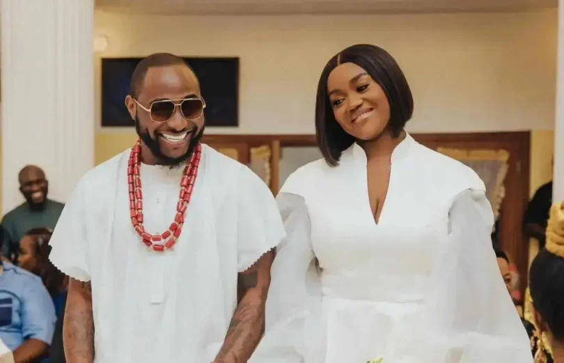 Davido and Chioma's Wedding Invitation Leaks Online