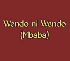 AUDIO Wachuka Muchendu Ft Kigia Wa Esther - WENDO NI WENDO(mbaba) MP3 DOWNLOAD