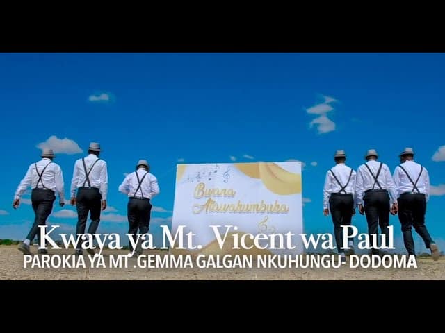 AUDIO Kwaya ya Mt. Vicent wa Paul - Bwana Atawakumbuka MP3 DOWNLOAD