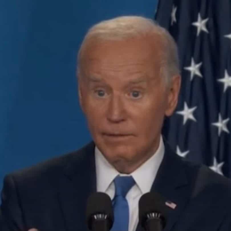 Biden Mistakenly Refers to Zelensky as 'Putin' and Harris as 'Vice President Trump' at NATO Event (Video)