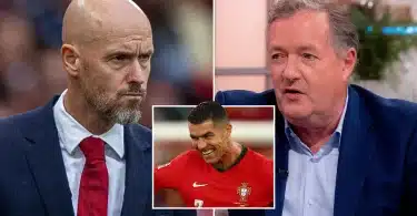 Piers Morgan Slams Erik ten Hag Over Cristiano Ronaldo Departure