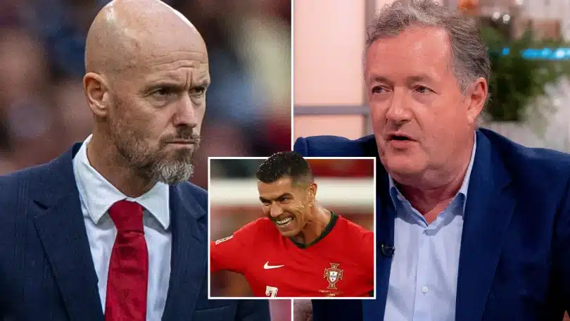 Piers Morgan Slams Erik ten Hag Over Cristiano Ronaldo Departure