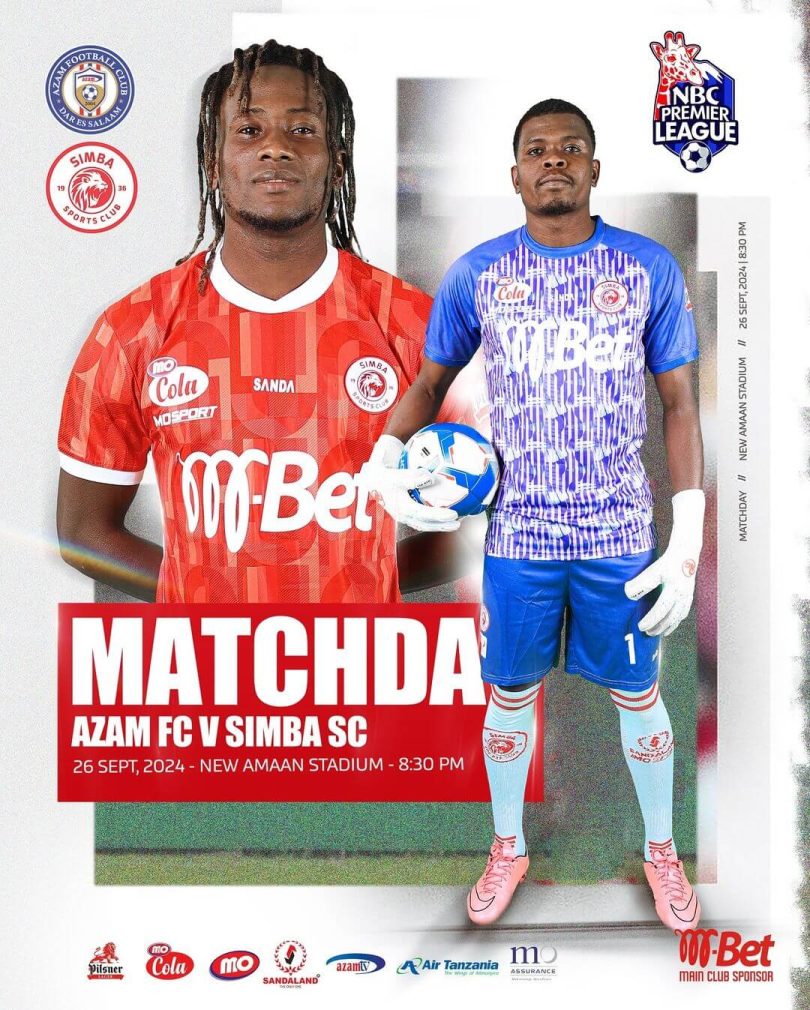 Matokeo Ya Simba vs Azam Leo 26 Septemba Ligi Kuu