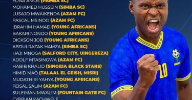 Kikosa Kipya Cha TAIFA STARS Dhidi Ya Congo - AFCON