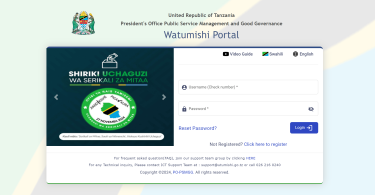 ESS Utumishi Login, Registration & How to Use