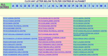 Form Nour NECTA Result