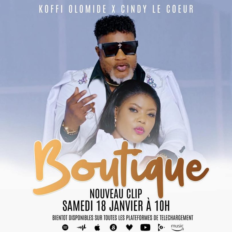 AUDIO Koffi Olomide & Cindy Le Coeur - Boutique MP3 DOWNLOAD