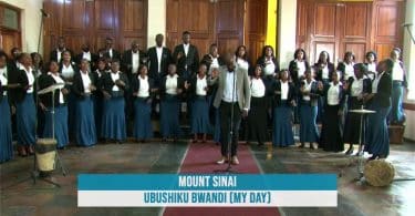 AUDIO Mt. Sinai Choir - Ubushiku MP3 DOWNLOAD